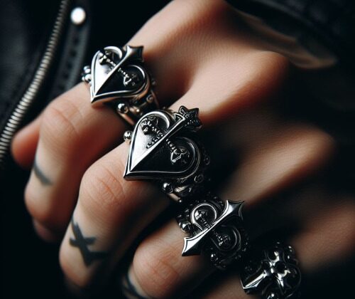 Chrome Hearts rings