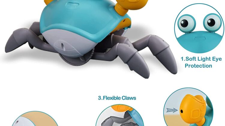 Crawling Crab Baby Toys