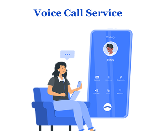 Automated voice call service in India