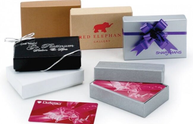 gift card packaging