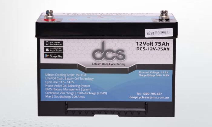 Deep Cycle Batterie 12V 75Ah
